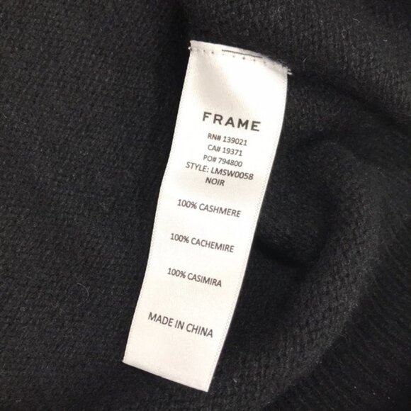 Men's Frame Cashmere Sweater - Picture 5 of 5